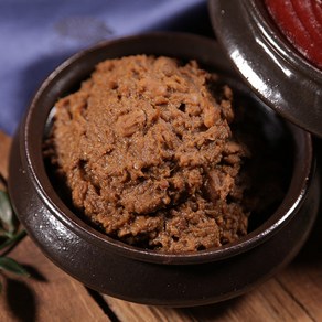 [안동제비원] 전통된장 3kg (항아리) 안동 종부 최명희 명인 우리콩 100 사용, 1개