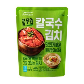 풀무원 칼국수 김치 400g, 2개