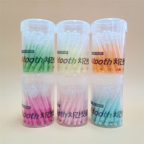 아투스 치간칫솔 굵은 얇은 치아 상태별 사이즈 치과 교정용 휴대용, M 1.2mm 1set(30p), 1개