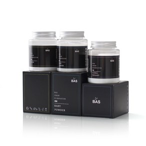 BAS 미니플러스 생활 탈취제 베이비파우더향, 2개, 160ml