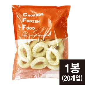 물방울 츄러스 500g(25gx20개입) 츄러스생지 미니츄러스 (코리아타임스퀘어), 1개, 500g