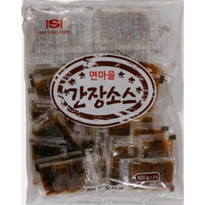 면마을 일회용 다용도 만능 맛있는 간장 1봉지6g 100개입