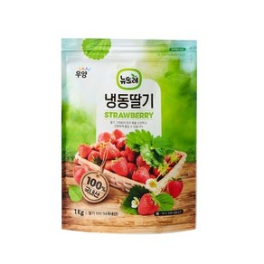 뉴뜨레 국산 냉동 딸기 1KG 1개 (신선식품)