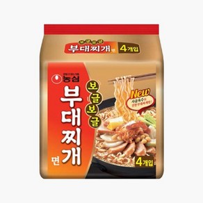 농심 보글보글 부대찌개면 라면 x 멀티1팩