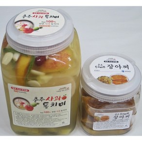 충주사과 동치미 해발 300m 천연 발효 4.0kg, 4kg, 1개