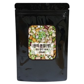 국산 현미가루 생 현미쌀 분말, 1개, 1kg