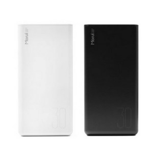 [ 30000mAh 22.5W 고속충전 ] 모루이 대용량 캠핑 차박 파워뱅크 보조배터리, PL30PD 블랙, 모델