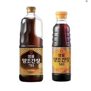 샘표 양조간장 701 1.7L + 501 500ml(증정 )기획세트