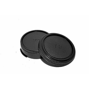 캐논 FD 렌즈캡 / 바디캡 세트 __ Canon FD ea lens cap/camea body cap set, 1개