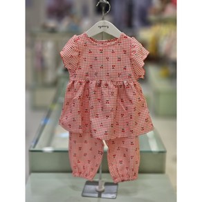 아가방 여름 가격인하 티치데이체리상하(BLUE PINK)_01R353052 귀엽고 사랑스러운 문센룩 등원룩을 찿는분께 추천드려요