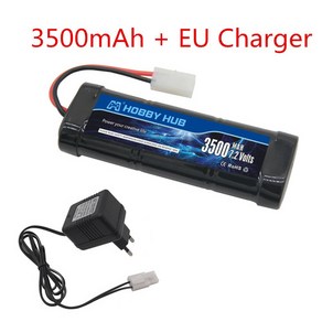 rc충전기 rc배터리충전기 5000mAh 니켈 수소 배터리 팩 타미야 플러그 7.2V