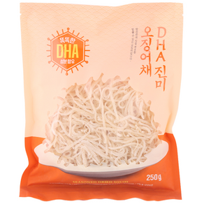 현대푸드 DHA함유 진미 오징어채 250g 1봉, 보냉백포장, 1개