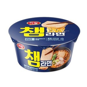 [신제품] 하림 챔라면큰컵 195g