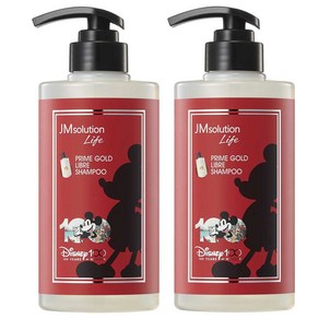 [디즈니 100주년 한정판] 제이엠솔루션라이프 프라임 골드 리브레 퍼퓸 샴푸 500ml, 2개, 1개