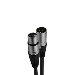 XLR 마이크 케이블 연장 마이크선 캐논잭 라인 잭 연결선 연장선 XLR 1M-2M-3M-5M-10M, 1.5m