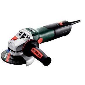 메타보 Metabo 4-1/2-5인치 앵글 그라인더 11Amp 11 000RPM 비잠금 패들 스위치 독일산 WP 11-125 Quick 603624420 Geen, 슬라이드 스위치, 1개