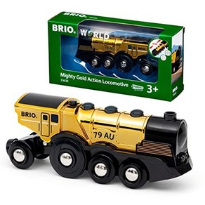 BRIO WORLD(브리오월드) 마이티 골드 액션 기관차 33630