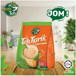 말레이시아 테타릭 밀크티 Jom Teh Teh Taik (18gm X 30 Sachets), 30개, 30개입, 18g