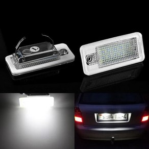 오류 없는 LED 라이센스 번호판 라이트 램프 Canbus 아우디 A6 4F RS6 C6 A4 B6 B7 S4 A3 8P Q7 4L A5 8F A