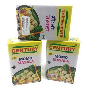 Centuy MOMO Masala Made in Nepal Pack of 3 Pcs Chinese Centuy MOMO Masala 네팔산 만두 향신료 3개 팩 150g 순