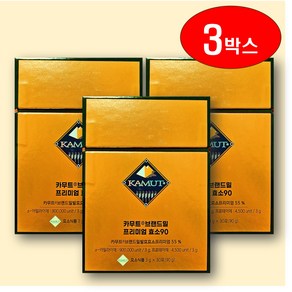 골두 카무트 효소3g 순수발효효소 생균발효효소 곡물효소 카뮤트효소 + 파우치, 3g, 3박스