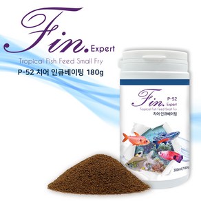 핀 엑스퍼트 트로피칼피쉬 P-52 치어 인큐베이팅 사료, 180g, 1개