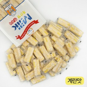 밀크 클래식 쌀과자 대용량 계란맛 100개(개별포장), 1개