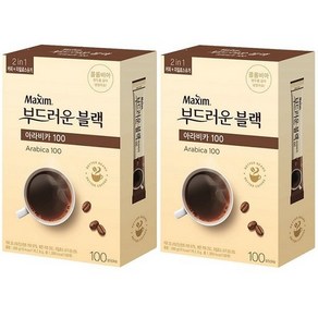 맥심 아라비카100 블랙커피스틱, 900mg, 100개입, 2개