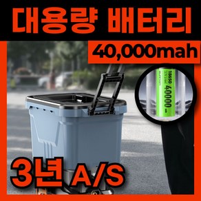 메이랩 40000mAh 고압세척기 무선 세차건 고압건 분사기 산업용 가정용 휴대용, 고출력 모터 모델