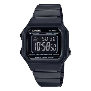 정품 카시오 CASIO 남성용 B650WB-1B 메탈 전자 빈티지 손목시계