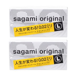 사가미 신형 오리지널 콘돔 라지 0.02mm