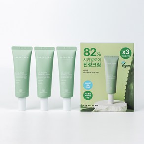 [사라팜] 시카 알로에 수딩 크림, 50ml, 3개