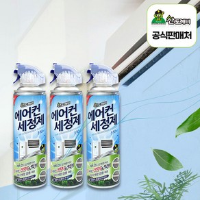 산도깨비 에어컨 세정제, 330ml, 3개