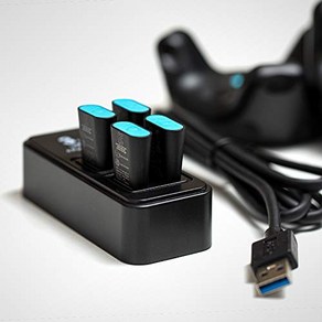 Vive 트래커 USB 동글용 4포트 USB 허브, 1