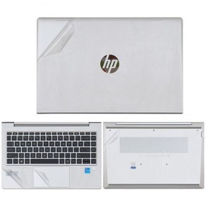 노트북 스킨 시트지 랩핑 HP EliteBook 840 G8/820 G4 커버 키스킨 스티커 보호필름 쉘, Fo Elitebook 840 G5, Matte Clea, 1개