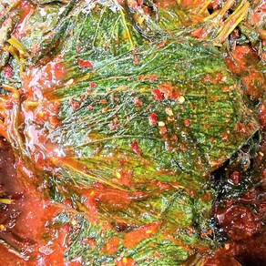 [입점특가]매콤 깻잎김치 500g/1kg 수제 매콤 양념깻잎 별미반찬[반찬연구소], 1개, 1kg