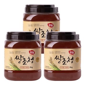 금보 조청 3kg 국내산 쌀조청, 3개