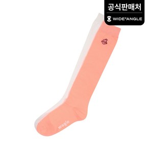 [와이드앵글 공식] [골프] 여성 WAGLE 니삭스 2종 세트 WWP22S13R6, Cimson