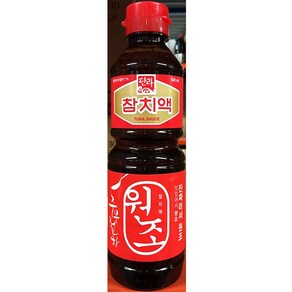 한라식품 참치액젓 500g 1개 [식당용], 500ml