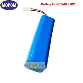 MOPOM ROEMO SYB2 SYB2 Po 로봇 진공 청소기용 정품 배터리 INR18650 M26-4S2P D093-4S2P 14.8V 5600mAh 6800mAh, 2)5600mAh, 1개