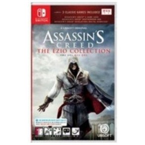 어쌔신 크리드 에지오 컬렉션 (ASSASSINS CREED THE EZIO COLLECTION) 닌텐도 스위치 정품 게임 타이틀 팩 한글판