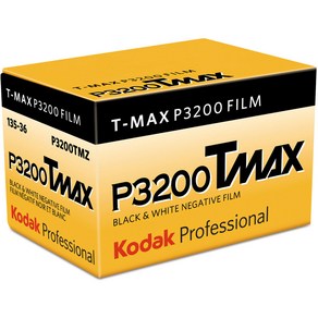 코닥 흑백필름 티맥스 P3200 36장 Tmax (2025/07), 1개