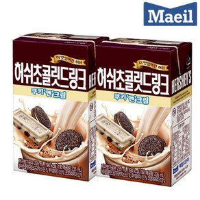 매일유업 허쉬 초콜릿드링크 쿠키앤크림 235ml, 32개