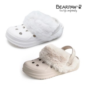 베어파우(BEARPAW) CONNIE WOMENS 퍼 클로그 2종 택1