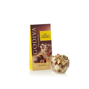 Godiva 고디바 밀크 초콜렛 카라멜 트러플 기프트 백 122g 20개입 Godiva Chocolatier Assorted Milk Chocolate