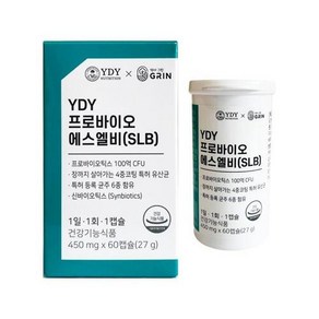 YDY 프로바이오 에스엘비 60캡슐 SLB 장유산균, 1개, 60정