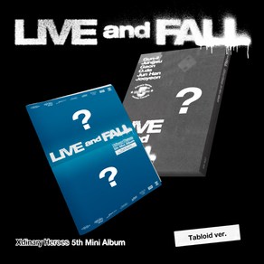 엑스디너리 히어로즈 (Xdinay Heoes) / LIVE and FALL 미니앨법 5집 (Tabloid ve)(JYPK1904)(예약)10/15발송