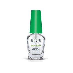 SNS Base Coat Nail Polish fo Nail Dip Powde Gel Base - Long-Lasting & Fast-Dying Nail Stengthe, 0.5 Fl Oz (1팩), 1개, 슈퍼 젤 베이스