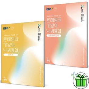 (사은품) EBS 윤혜정의 개념의 나비효과 입문편+워크북 1권 문학 세트 (전2권) 2025년, 국어영역