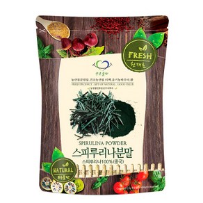 푸른들판 스피루리나 100% 분말 가루 스피룰리나 파우더, 500g, 1개